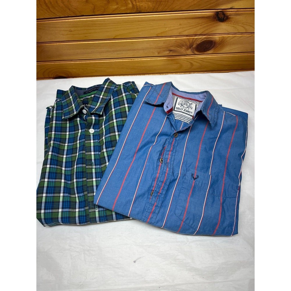 2 Allen‎ Solly Button up shirts size 39